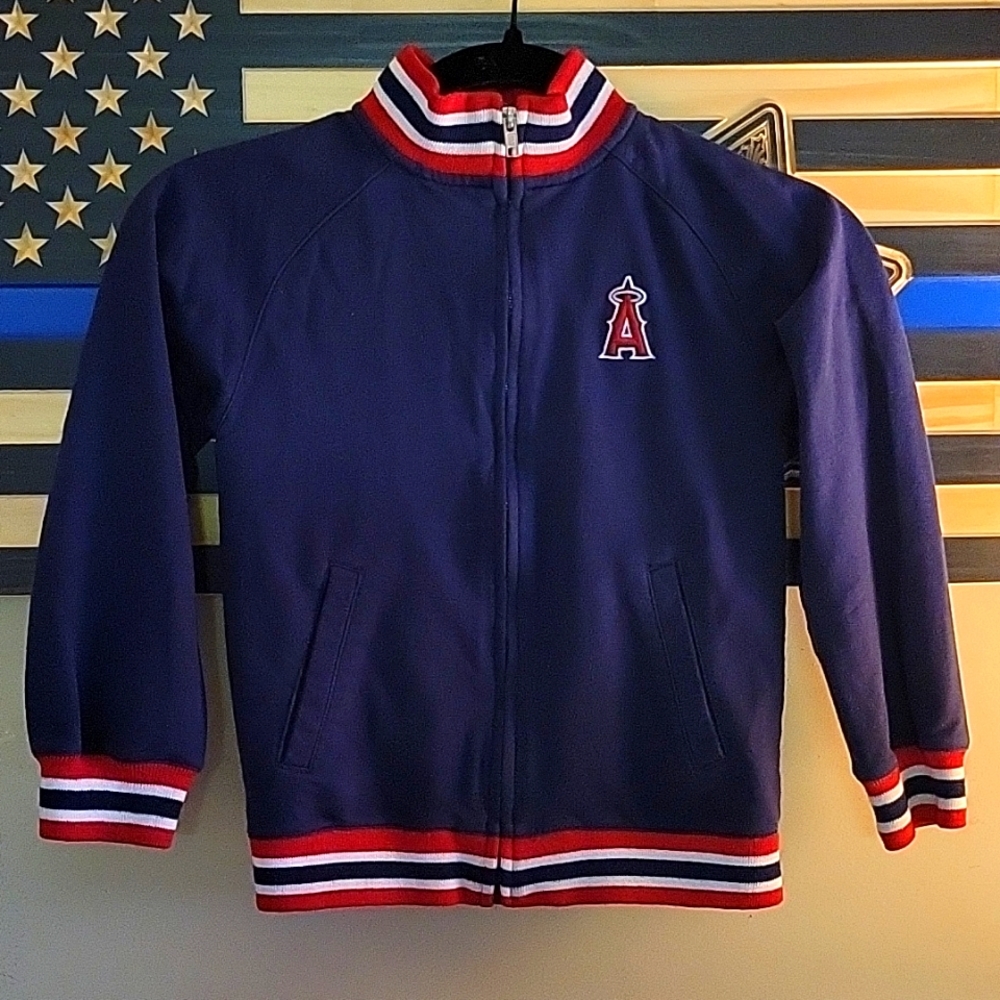 Kids Anaheim Angels zip up